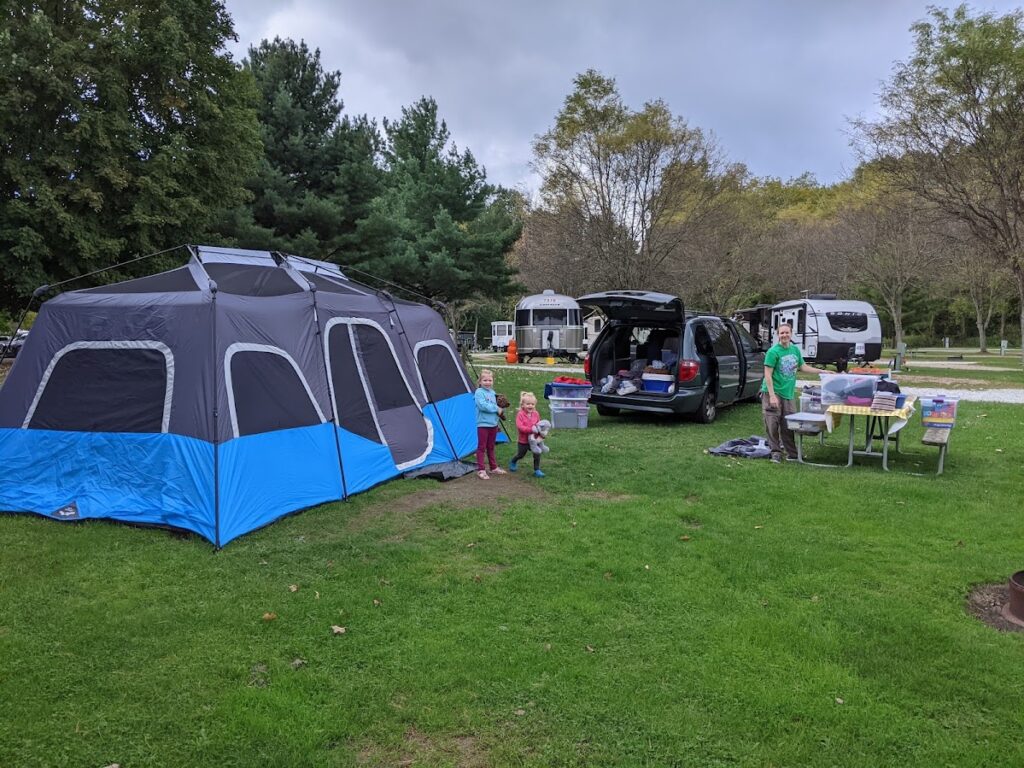 camping with small children